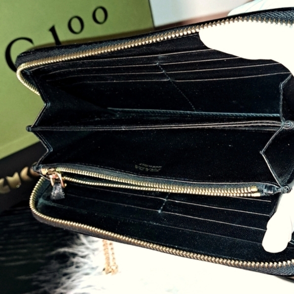 🔥🔥Prada Nappa Impunture Zip-Around Wallet - Picture 10 of 15